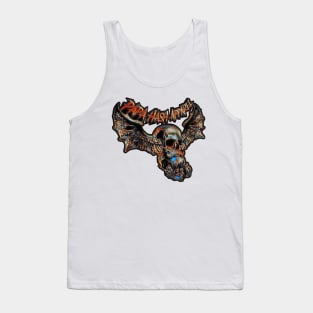 Papa Hash Apparel: Winged Skull Coloring Tank Top